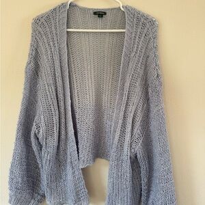 Wild Fable Light Blue Open-Front Cardigan